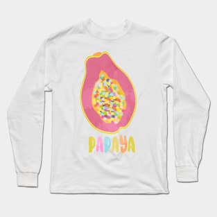 PAPAYA COLOR Long Sleeve T-Shirt